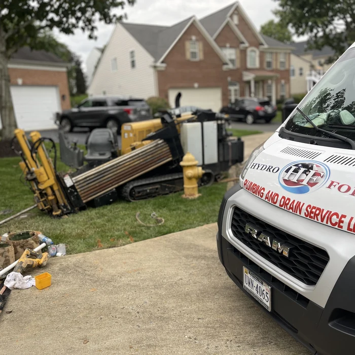 Water Line — Job Site